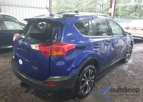 2015 Toyota Rav4 Limited z USA, uszkodzony, nr VIN 2T3DFREV6FW323983